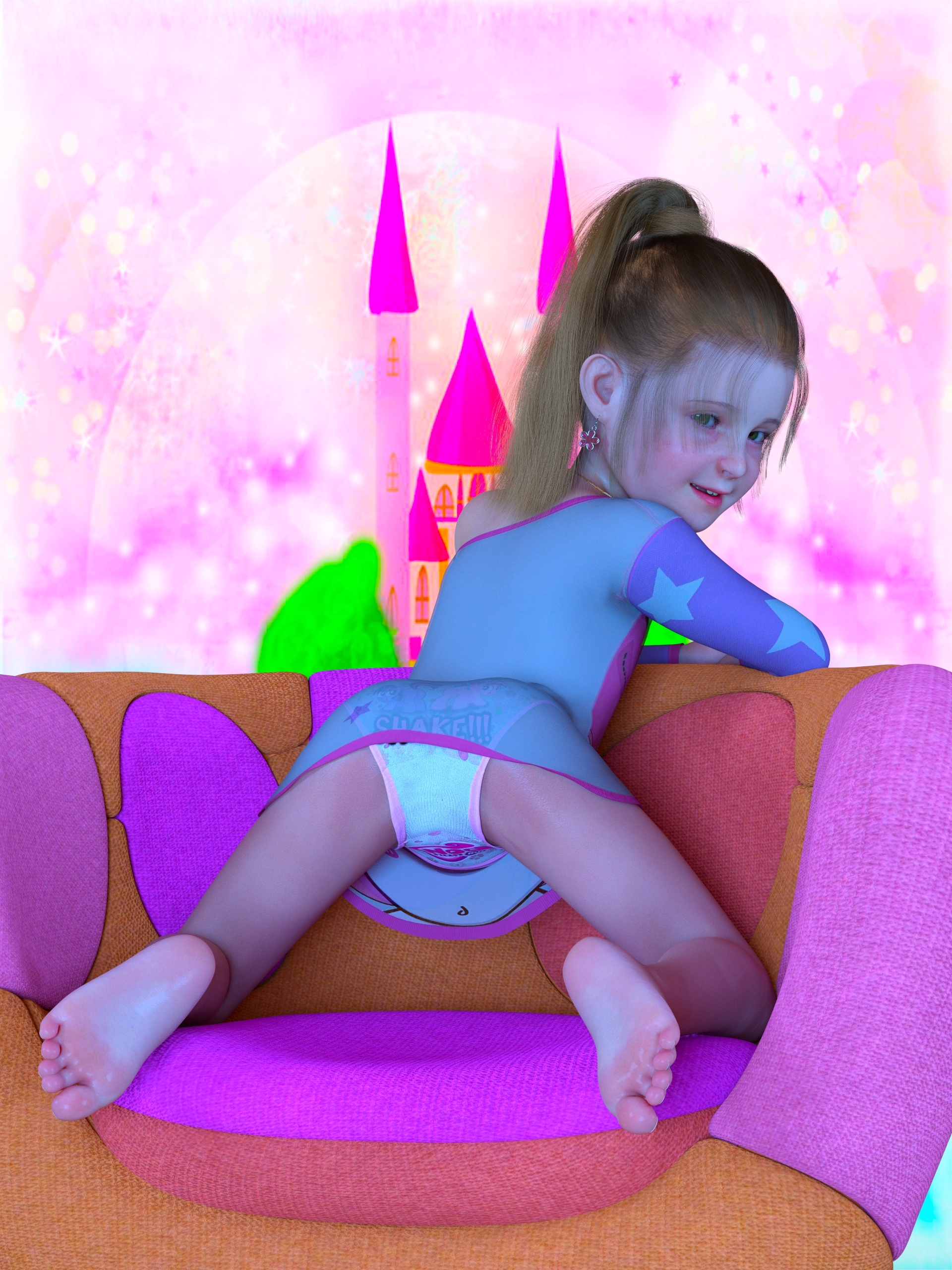 Realistic 3D Loli by Infect3d Vol.2
